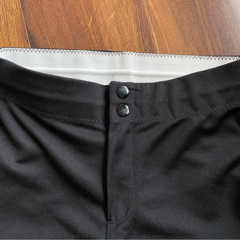 Alleson Softball Pants Women’s Small Black No Belt Loop - Picture 3 of 6